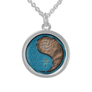 Cancer & Earth Rat Sterling Silver Necklace