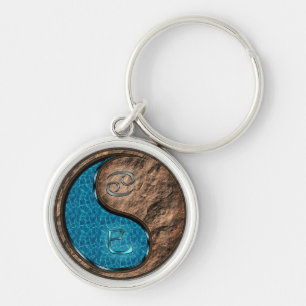 Cancer & Earth Snake Keychain