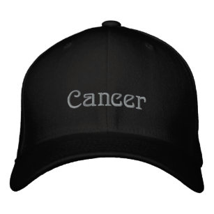 CANCER EMBROIDERED BASEBALL HAT