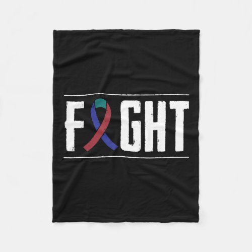 Cancer Fight Cancer Ribbon 12  Fleece Blanket