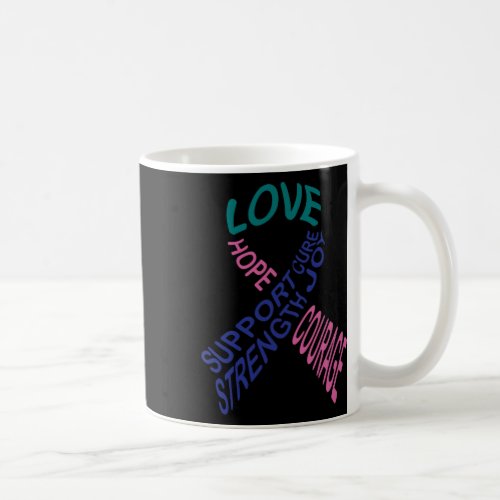 Cancer Fight Cancer Ribbon 13  Coffee Mug