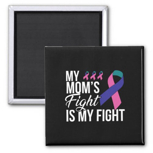 Cancer Fight Cancer Ribbon 18  Magnet