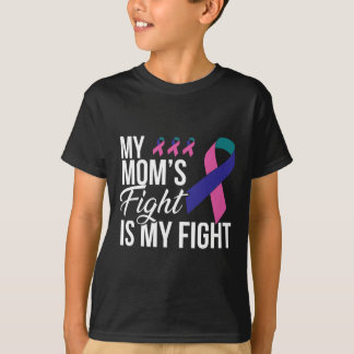 Cancer Fight Cancer Ribbon 18 T-Shirt