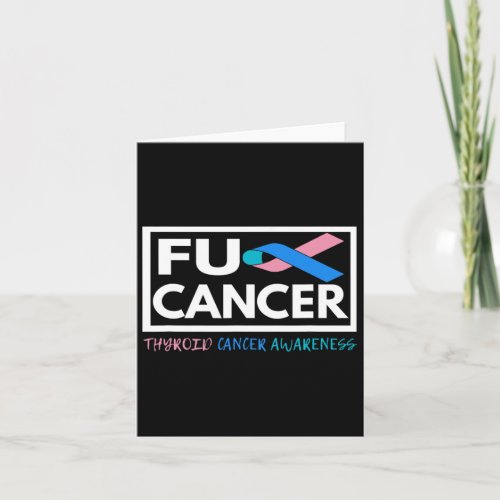 Cancer Fight Cancer Ribbon 22  Card