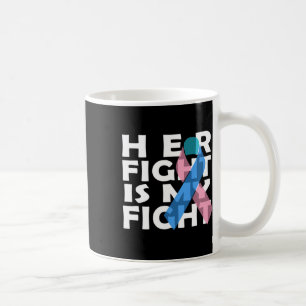 Cancer Fight Cancer Ribbon 8 Coffee Mug