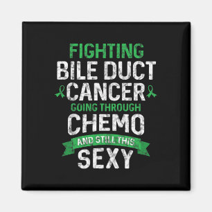 Cancer Fighter Bile Duct Cancer Patient Chemo Ther Magnet