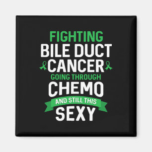 Cancer Fighter Bile Duct Cancer Patient Chemo Ther Magnet