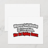 Cancer Fighting Quote (Front/Back)