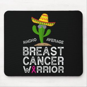 Cancer Fighting Support Funny Cancer Fighter Warri Mouse Pad