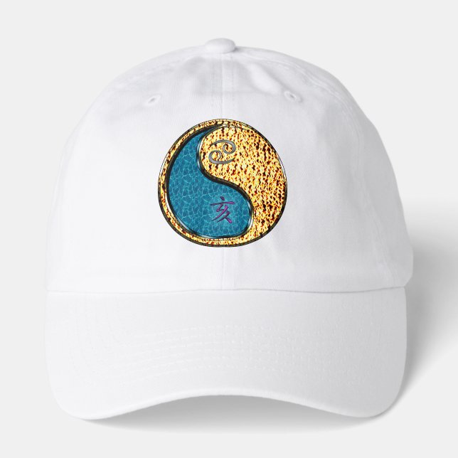 Cancer & Fire Boar Hat (Front)
