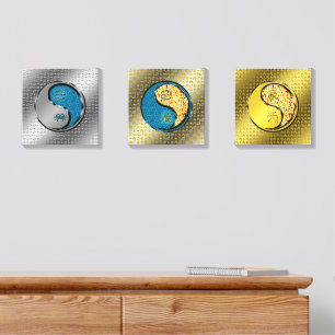 Cancer & Fire Dragon Canvas Photo Tile