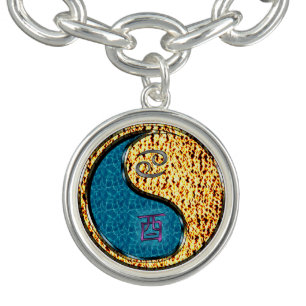Cancer & Fire Rooster Bracelet
