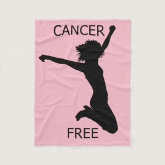 CANCER FREE FLEECE BLANKET