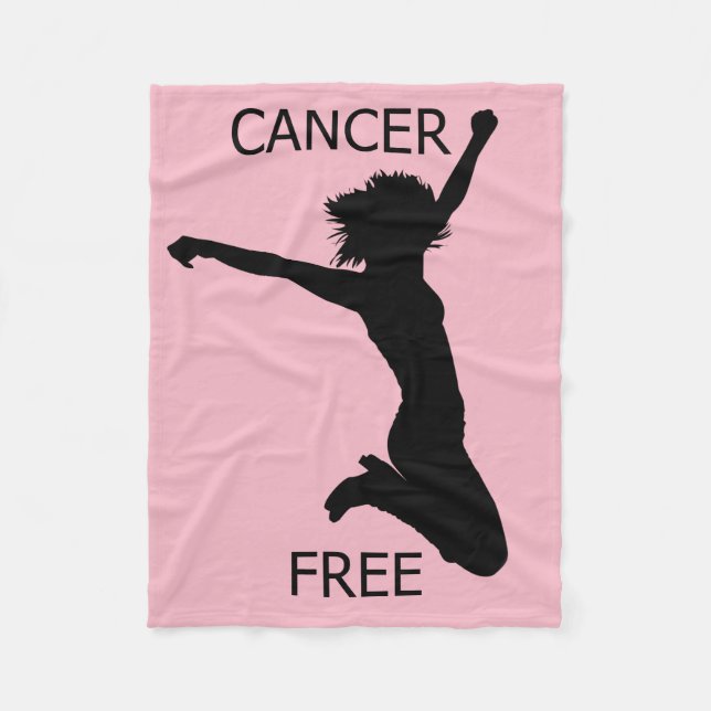 CANCER FREE FLEECE BLANKET (Front)