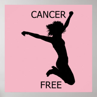 CANCER FREE POSTER