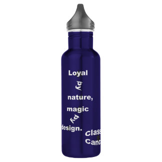 Cancer Fun & Inspiring Design for Daily Use & Gift Stainless Steel Water Bottle