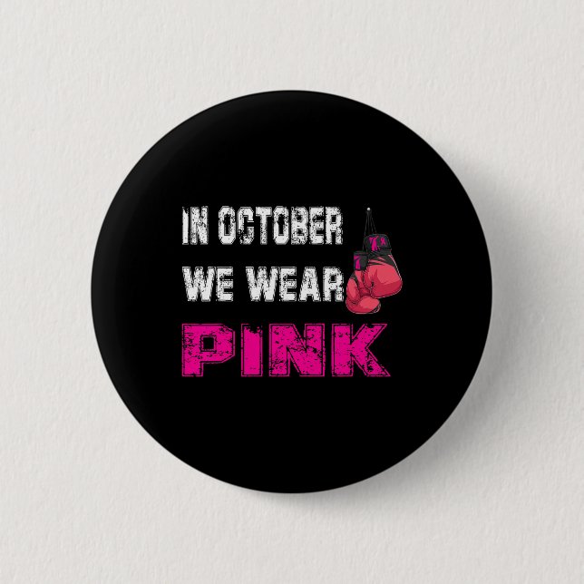 Cancer Halloween  Button (Front)