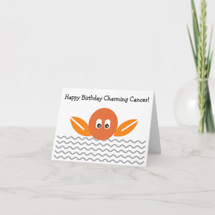 Cancer Happy Birthday Card
