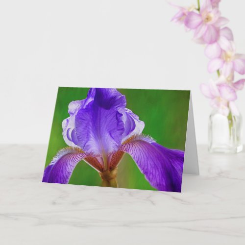 Cancer Hope And Support Iris Card