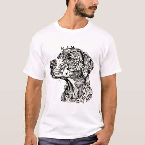 Cancer Hunting Dog T_Shirt