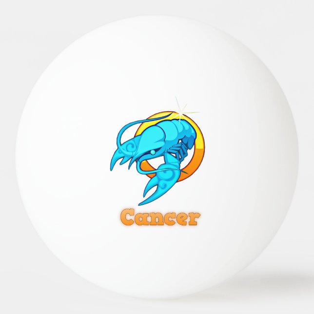Cancer illustration Ping-Pong ball (Front)