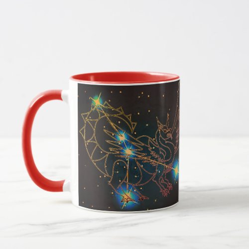 Cancer in the year of the dragon mug
