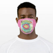 Cancer Inspirational Poem Art Custom Face Masks (Worn)