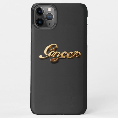 Cancer iPhone 11Pro Max Case