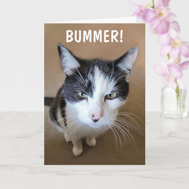 Cancer is a Bummer  Card (Orchid)