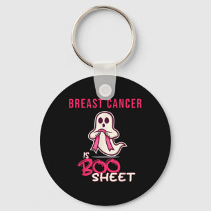 Cancer Is Boo Sheet Awareness Month Keychain