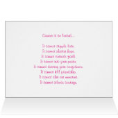 Cancer is so limited (Inside Horizontal (Top))