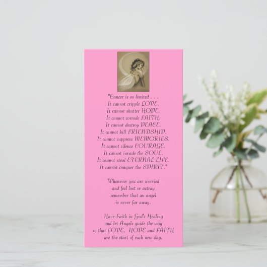 Cancer is so Limited Mini Poster (Standing Front)