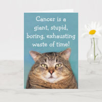 Cancer Is Stupid Funny Encouragement