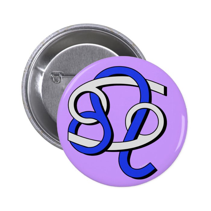 Cancer & Leo GyB Pinback Buttons