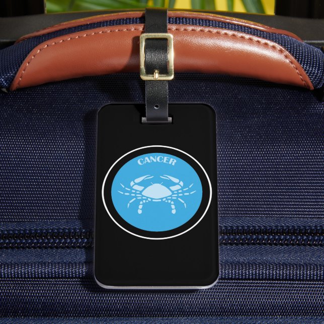 Cancer Luggage Tag  (Front Insitu 2)