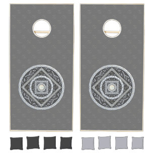 Cancer Mandala Cornhole Set