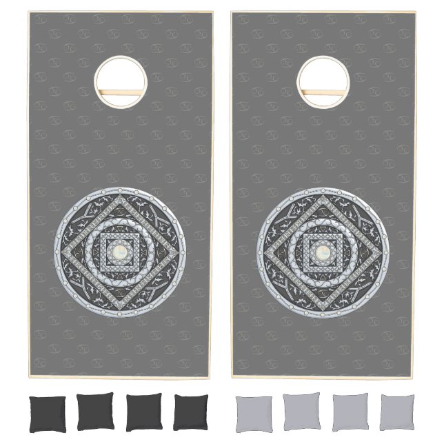 Cancer Mandala Cornhole Set (Set)