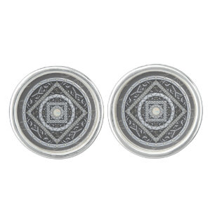 Cancer Mandala Cufflinks