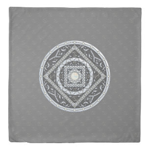 Cancer Mandala Duvet Cover