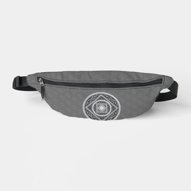 Cancer Mandala Fanny Pack (Front)