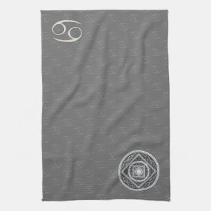 Cancer Mandala Hand Towel