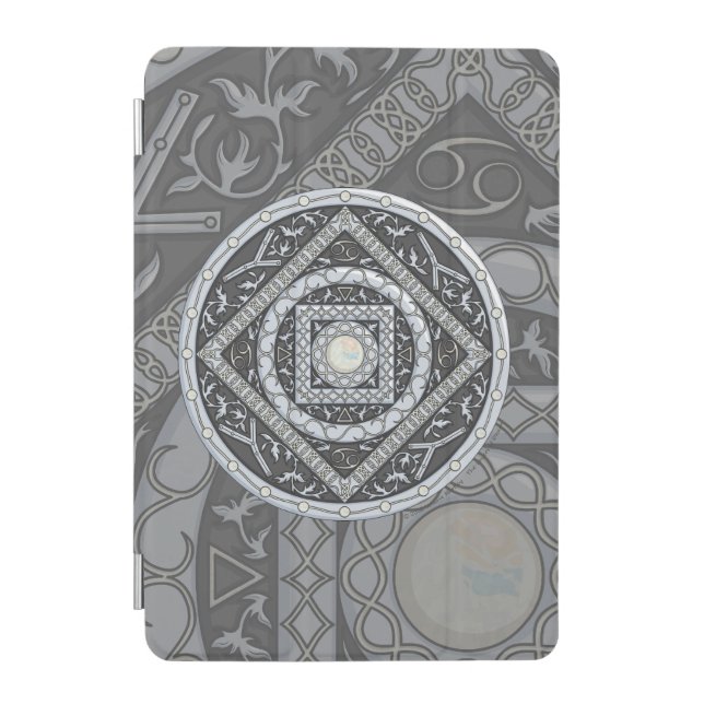 Cancer Mandala iPad Cover (Front)