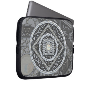Cancer Mandala Laptop Case