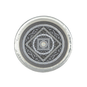 Cancer Mandala Ring