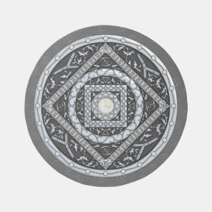 Cancer Mandala Rug