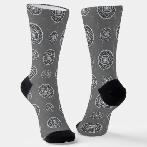 Cancer Mandala Socks