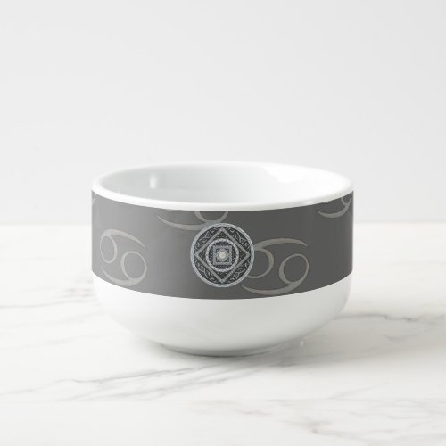 Cancer Mandala Soup Mug