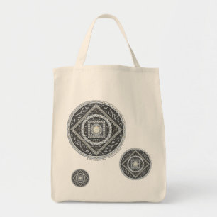 Cancer Mandala Tote Bag