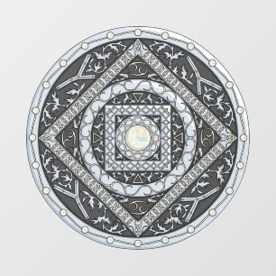 Cancer Mandala Wall Decal