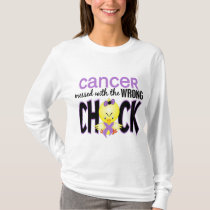 Cancer Messed With The Wrong Chick T-Shirt